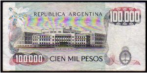 Banknote from Argentina