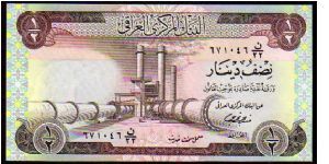 1/2 Dinar
Pk 62 Banknote