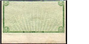 Banknote from Colombia