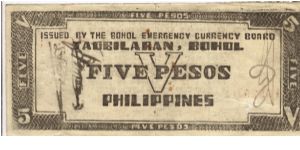 Banknote from Philippines