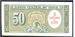 Banknote from Chile