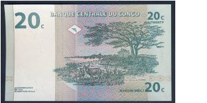 Banknote from Congo