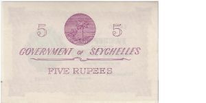 Banknote from Seychelles