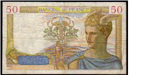 Banknote from France