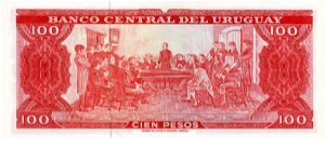 Banknote from Uruguay