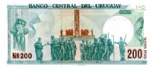 Banknote from Uruguay