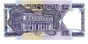 Banknote from Uruguay