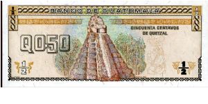 Banknote from Guatemala