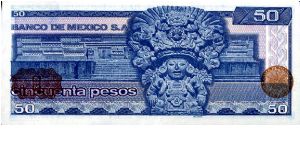 Banknote from Mexico