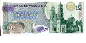 Banknote from Mexico