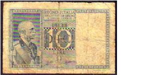 10 Lire
Pk 25 Banknote