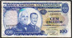 100 Escudos
Pk 113 Banknote