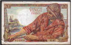 20 Francs
Pk 100 Banknote