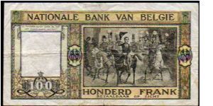 Banknote from Belgium