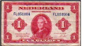 1 Gulden
Pk 64 Banknote