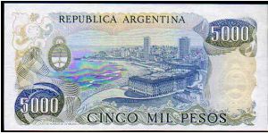 Banknote from Argentina