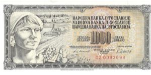 Blue-black on multicolour underprint. 

Like #86 Banknote