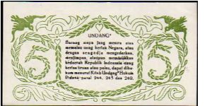 Banknote from Indonesia