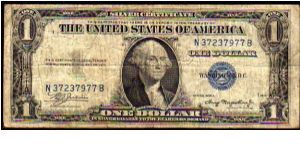 1 Dollar

Pk 416 Asc
==================
Silver Certificate
================== Banknote