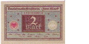 2 MARK
175-010614 Banknote