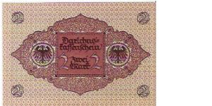 Banknote from Germany