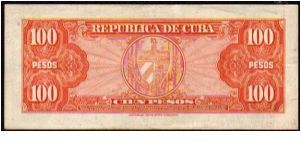 Banknote from Cuba