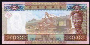 Banknote from Guinea