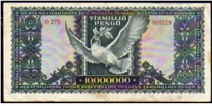 Banknote from Hungary