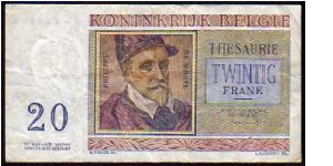 Banknote from Belgium