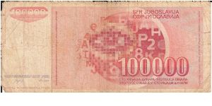 Banknote from Yugoslavia