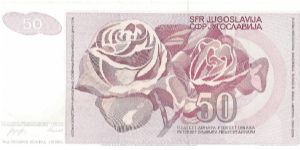 Banknote from Yugoslavia