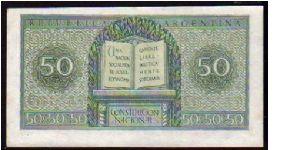 Banknote from Argentina