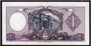 Banknote from Argentina