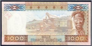 Banknote from Guinea