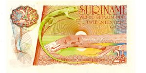 Banknote from Suriname