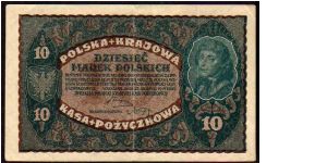10 Marek
Pk 25 Banknote