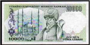 Banknote from Turkey
