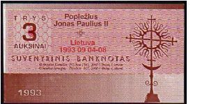 Banknote from Lithuania