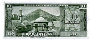 Banknote from Bolivia