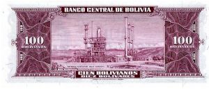 Banknote from Bolivia