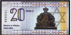 Banknote from Lithuania