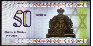 Banknote from Lithuania