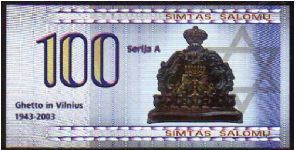 Banknote from Lithuania