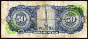 Banknote from Mexico