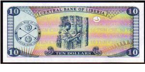 Banknote from Liberia