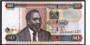 50 Shillings
Pk 41 Banknote