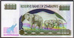 Banknote from Zimbabwe