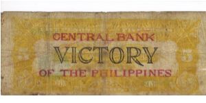 Banknote from Philippines