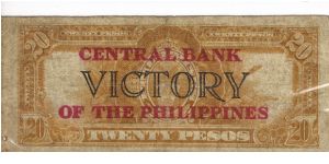 Banknote from Philippines