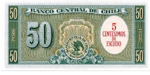 Banknote from Chile